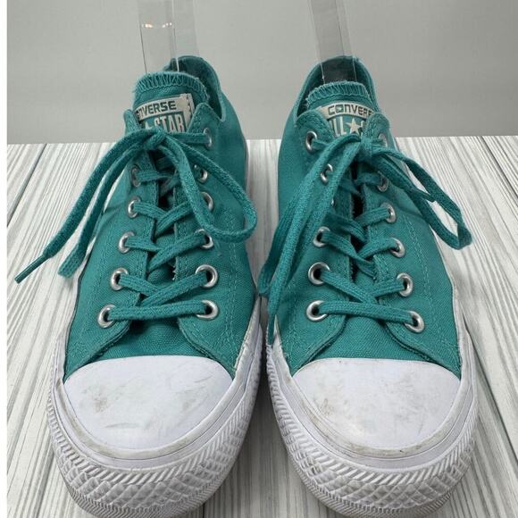 Converse Teal Green Climate Counter Water Repellant Low Top Sneaker W 8.5 /M 6.5 - Picture 1 of 9